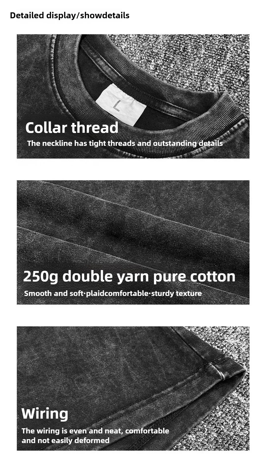 Men Oversized T-Shirts Washed Vintage Harajuku T-shirt Anime Graphic Print T Shirt Streetwear Cotton Loose Short Sleeve Tshirt